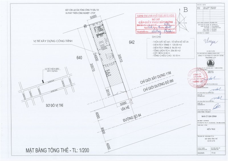 bản vẽ xin phép xây dựng Vũ Văn Tuyền