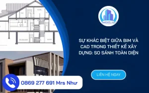 sự khác biệt giữa bim và cad